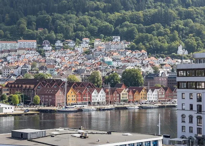 With Stunning View Over Bryggen 公寓